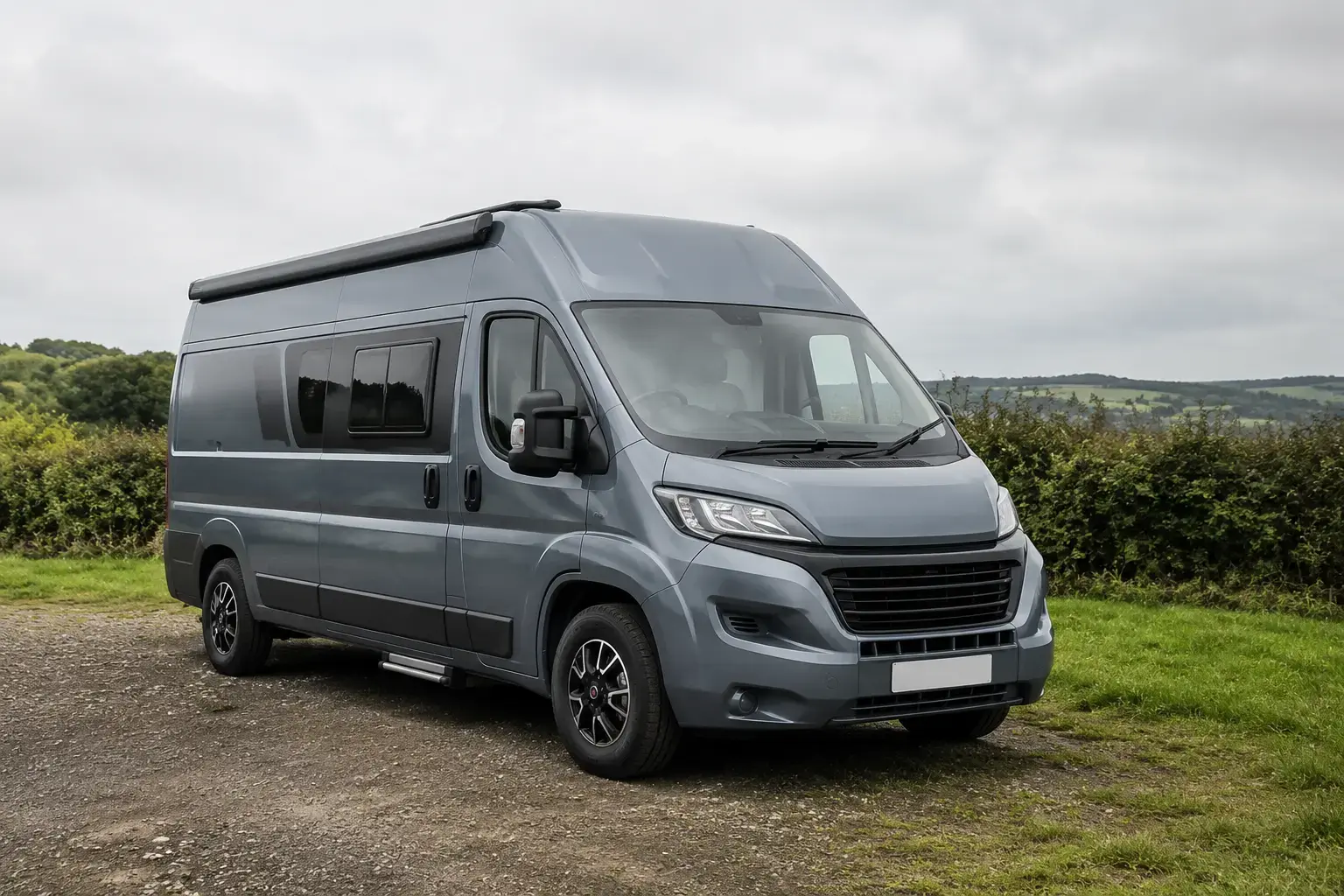 Premium campervan prepared for sale