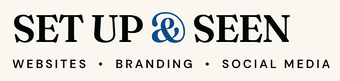 Set Up and Seen, websites, branding and social media